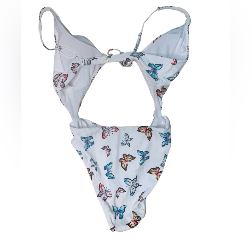 Forever 21 Butterfly Print Swimsuit Sz xl - Picture 3 of 3